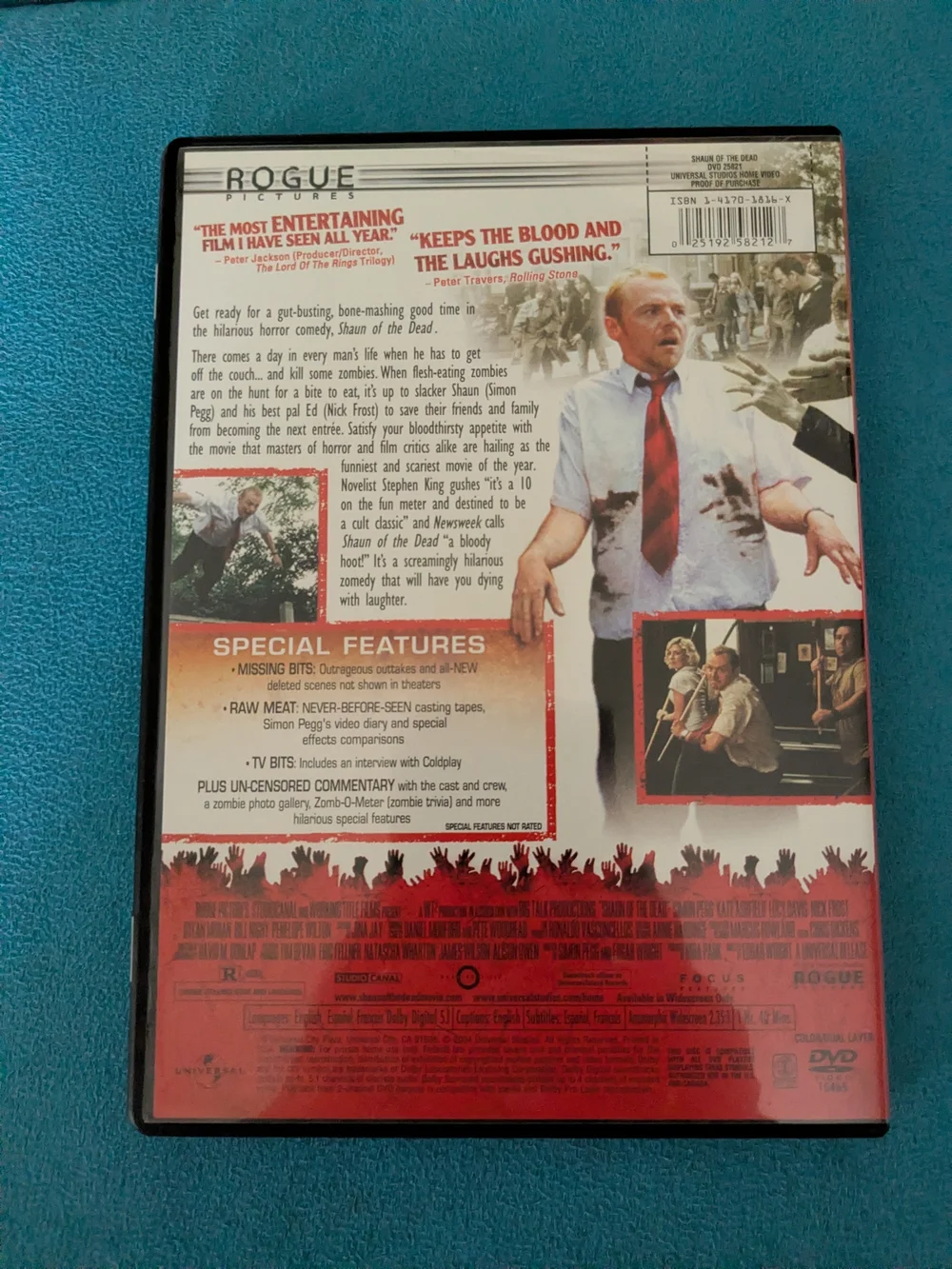 Rogue Shaun of the Dead DVD